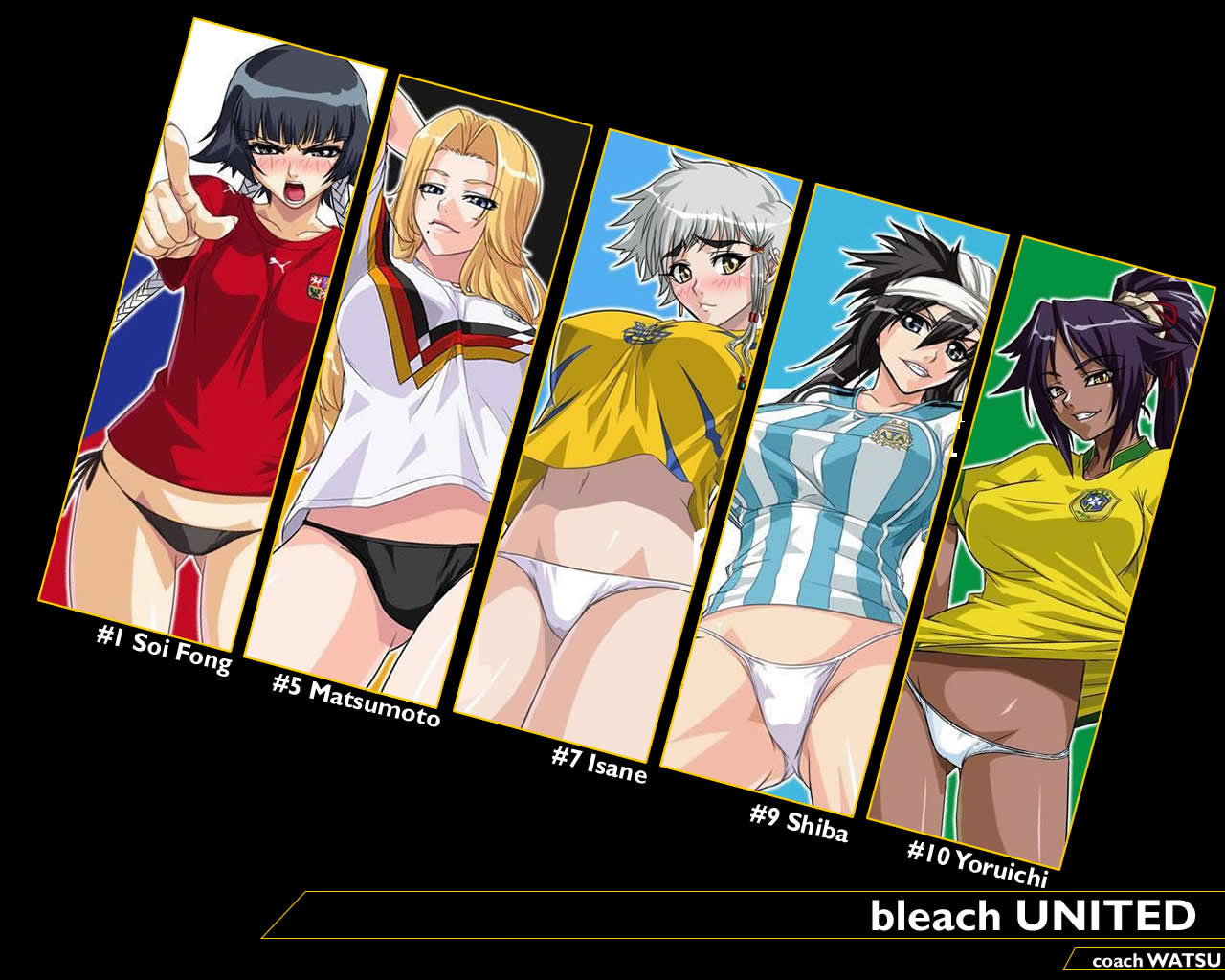 Konachan.com Bleach Soccer Girls.jpg
